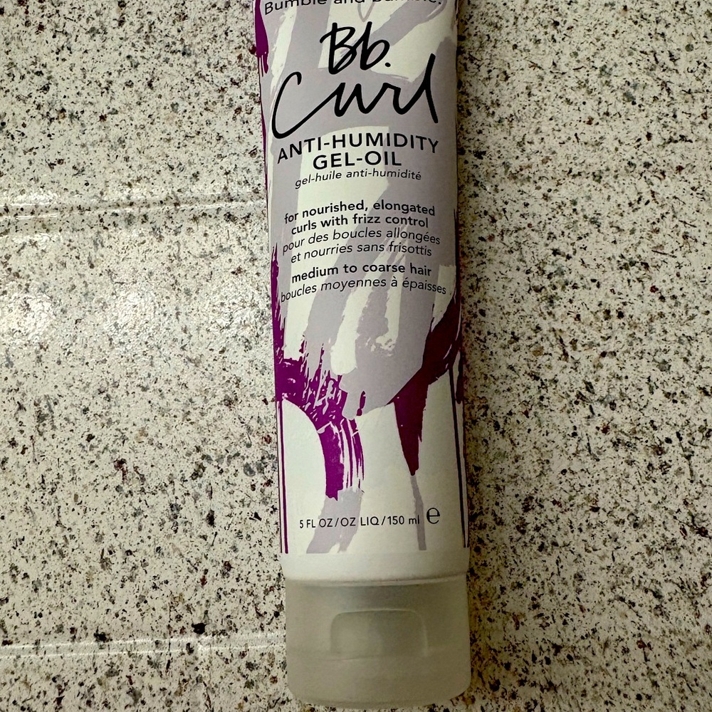 Bumble and bumble BB Curl Anti-Humidity Gel-Oil 5 fl oz/150 ml

New/unopened